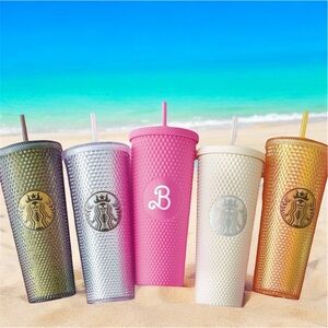 Barbie Pink Studded Tumbler | Barbie movie Special 24oz |